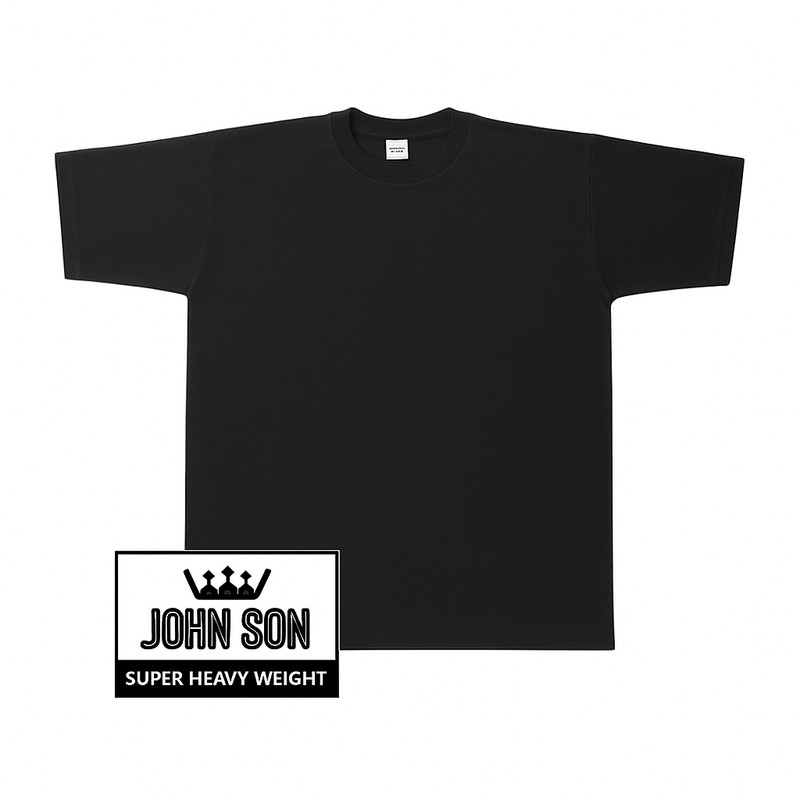 Plain T-shirts Round Neck [JOHN SON] Super Heavy Weight[S~7XL] Big Size [Single] gallery