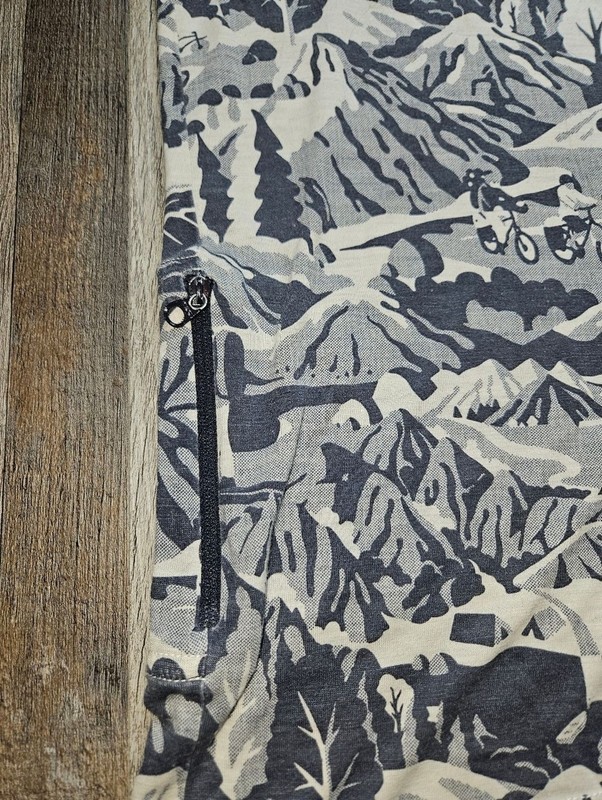 Fjallraven X Specialized Active Tech Tee Men's Small Camping Outdoor Print gallery