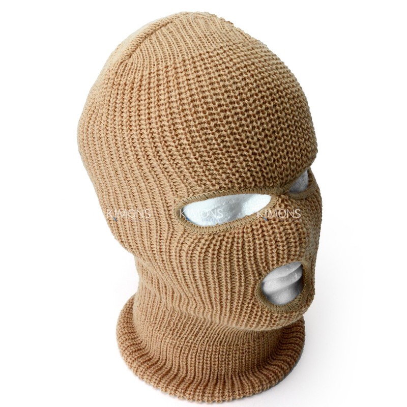 3 Hole Full Face Mask Ski Mask Winter Cap Balaclava Outdoor Beanie Tactical Hat gallery