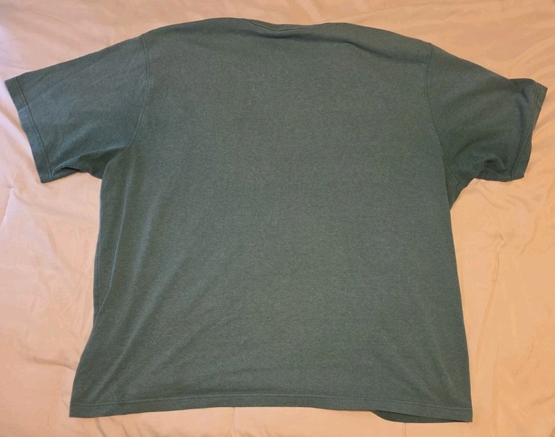 Carhartt K87 Loose Fit Pocket T-Shirt 2XL Heather Green Heavyweight Fall 2022 gallery