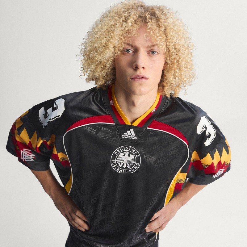 [KD5980] MENS ADIDAS BRINGBACK REMIXED GERMANY JERSEY gallery