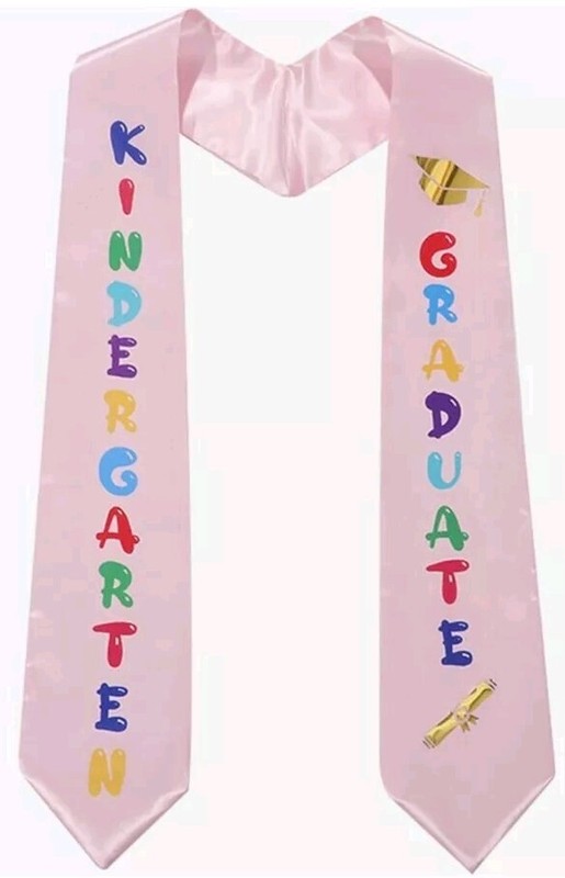 Kindergarten Graduation Sash Kids Graduation Stole Preschool Graduation Satin…