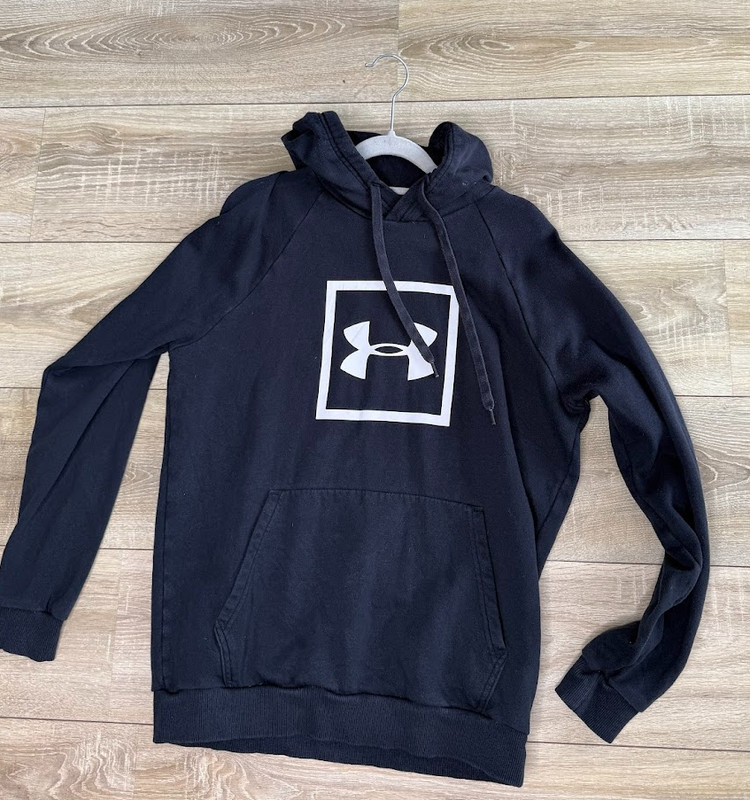 Under Armour Hoodie Mens Size M – DARK Blue – Hooded Sweatshirt