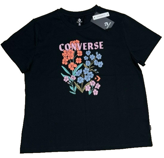Converse Floral Cotton tee