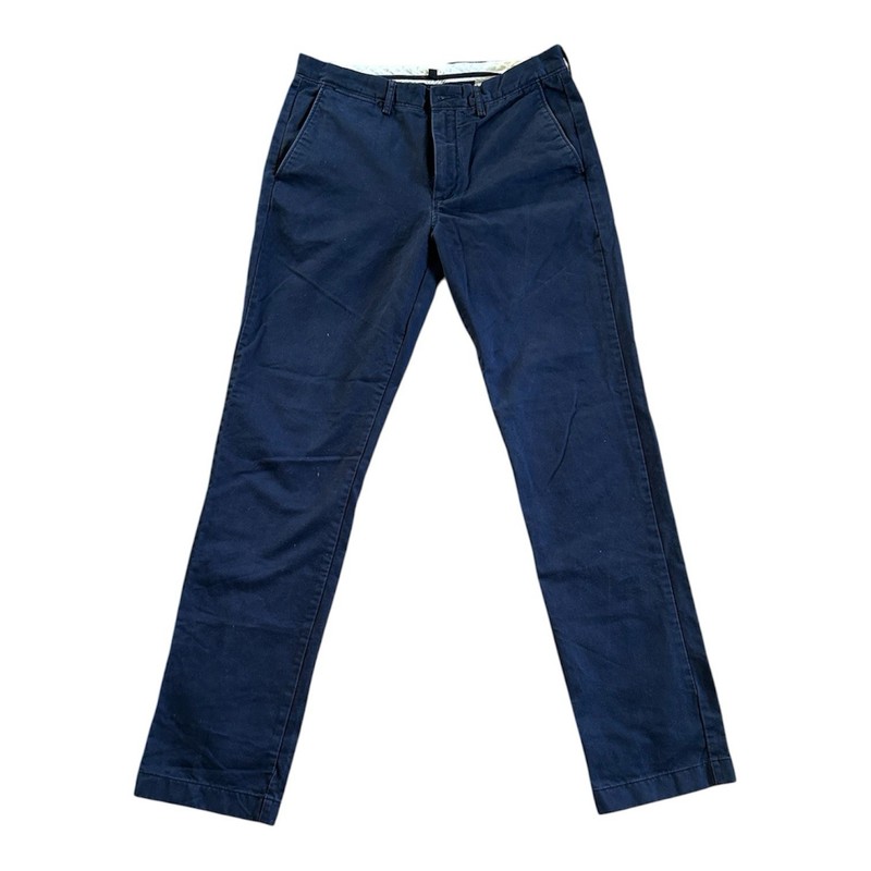 J.Crew Urban Slim Blue Cotton Chino Pants 32W 34L