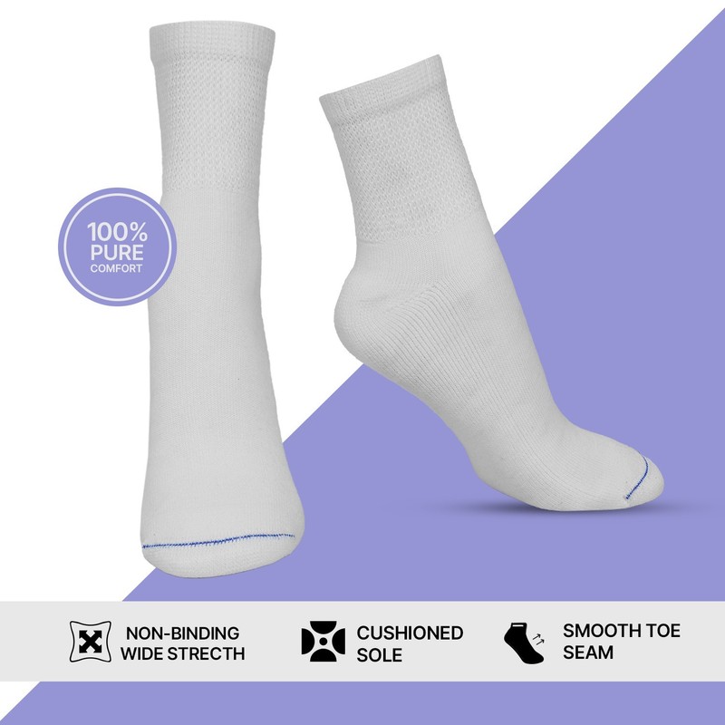 Diabetic Ankle Socks Mens Circulatory Health Low Cut Socks 3 12 Pairs 9-11 10-13 gallery