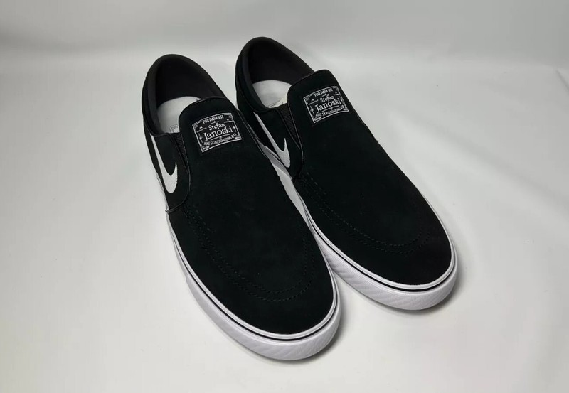 [TARIFF-FREE] Nike SB Janoski OG+ Slip On Black Sz 10.5-11-13 Suede FN5893-001 gallery