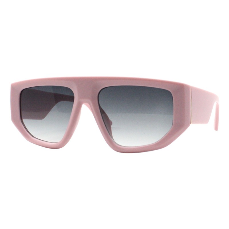 Futuristic Fashion Sunglasses Unisex Modern Trendy Shades UV400 Pink