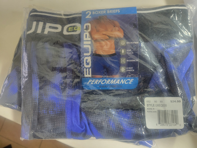 Men's equipo 2-Pack Boxer Briefs Size Large gallery
