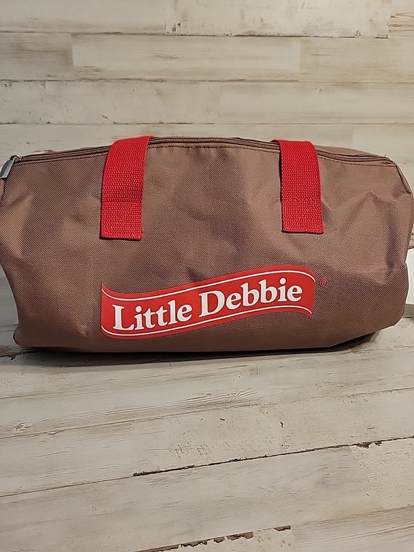 Rare Little Debbie Swiss Roll Shaped Promotional Duffel Gym Bag