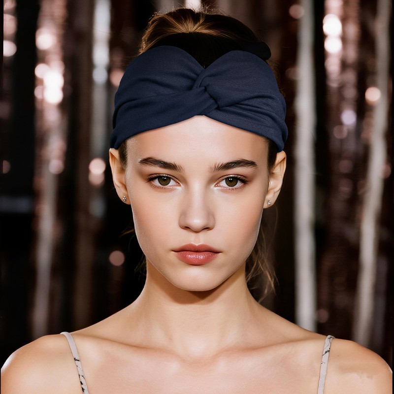 10pcs Women's Bohemian Wide Elastic Headbands Yoga Running Sports Hairbands gallery