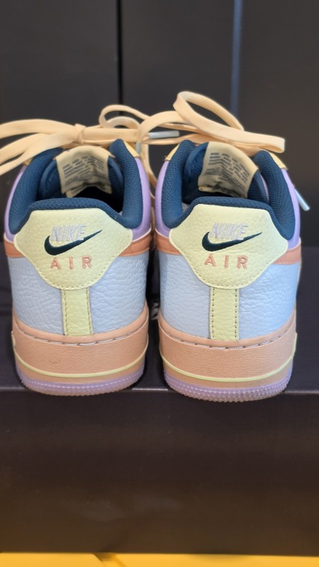 Nike Air Force 1 '07 LV8 Multicolor Colorblock Beige Peach Blue Men's Sneakers gallery