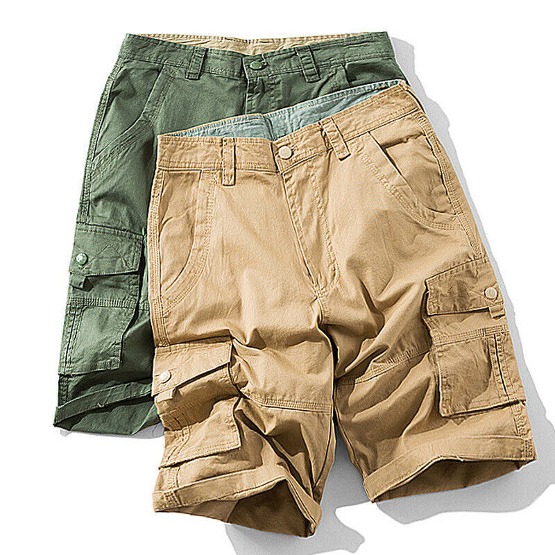 Mens Army Camouflage Shorts Cargo Shorts Half Pants Summer Casual Shorts gallery