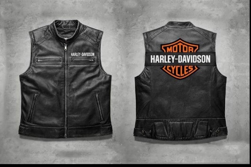 Men’s Passing Link Leather Vest, Men’s Biker Vest, Vest For Bikers.