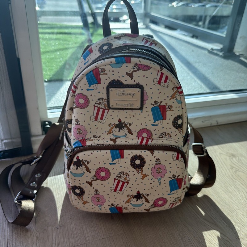 Loungefly Disney Chip and Dale Snackies Dessert Mini Backpack