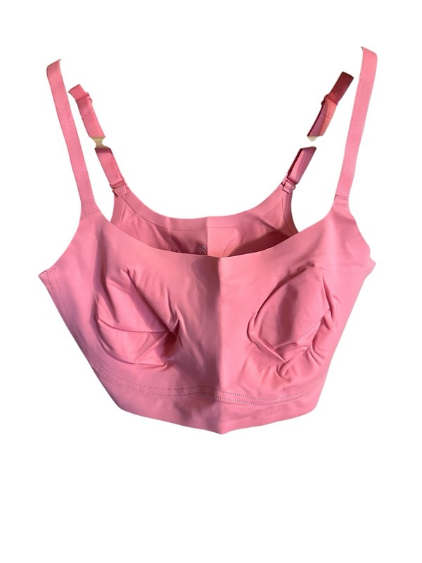 RUBY RIBBON SECOND SKIN SCOOP Wireless DEMIETTE #1807 Pink Sorbet Sz 32 NEW