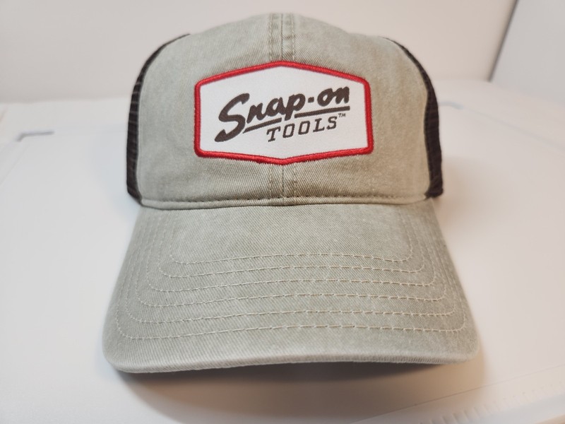 Snap-On Tools Logo Snap Back Trucker Hat Cap Official Licensed Product Brand New