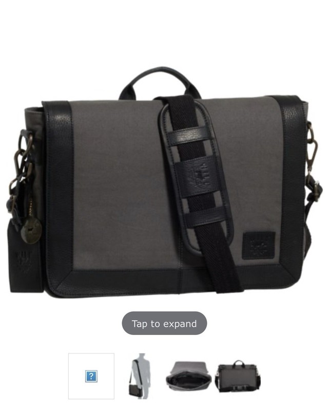 Will Leather Goods Commuter Collection Slim Messenger Bag