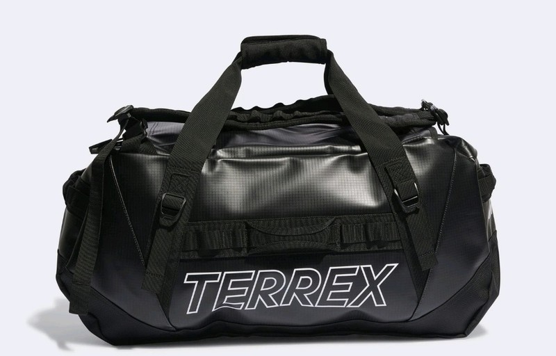 Adidas Terrex duffle bag backpack medium Rain.Rdy Expedition Black 70L IC5649