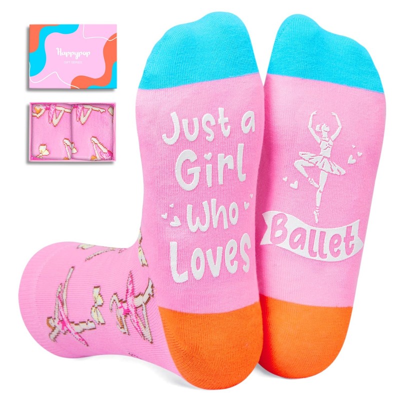 Sports Gifts Women Softball Volleyball Basketball Golf Ballet Socks Novelty