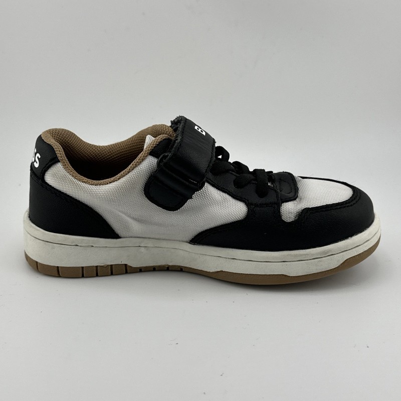 Hugo Boss Kids Trainers Mixed Materials Leather And Waxed Canvas Sz 10.5 gallery