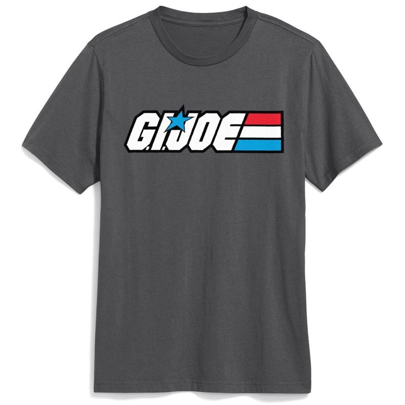 New G.I. Joe Logo Cartoon Hasbro 1983 Mens Vintage T-shirt
