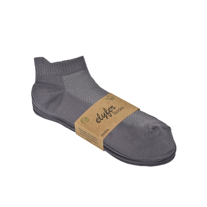 4 Pairs Unisex Bamboo Ankle Socks gallery