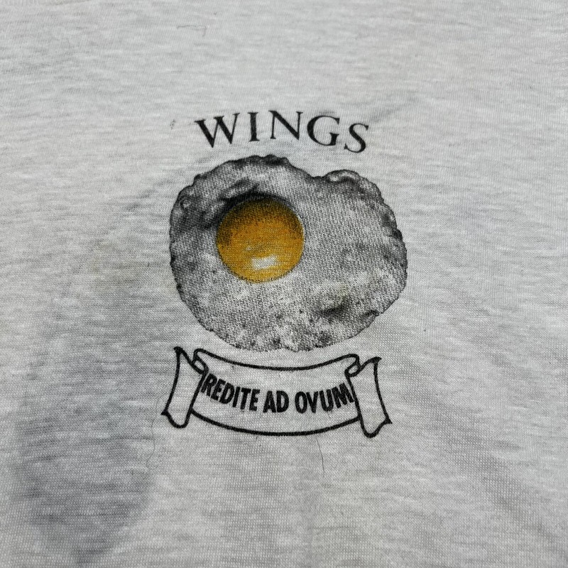 True Vintage 70s Paul McCartney 1979 Wings Shirt - Return Of The Egg - Size XL gallery