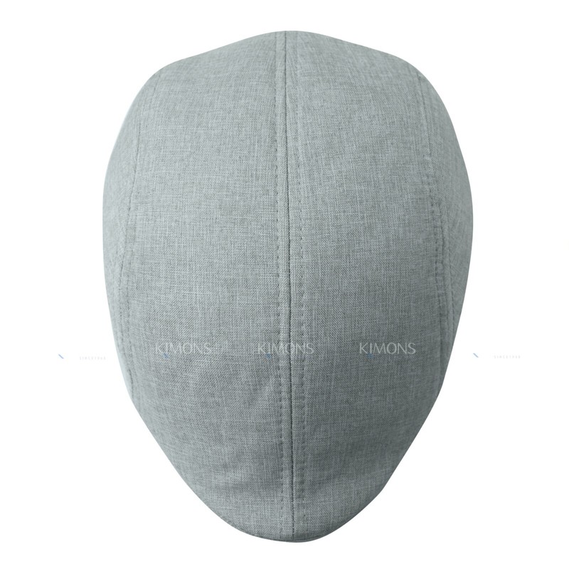 Summer Newsboy Linen Plain Gatsby Cap Ivy Hat Golf Driver Mens Flat Cabbie II gallery