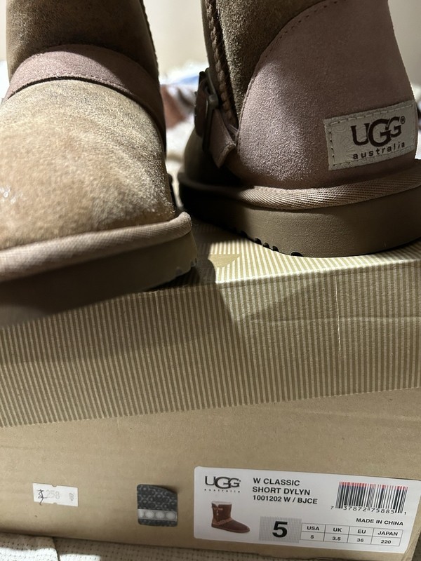 UGG Boots Classic Short Dylyn Sheepskin Warm Winter Women’s 5