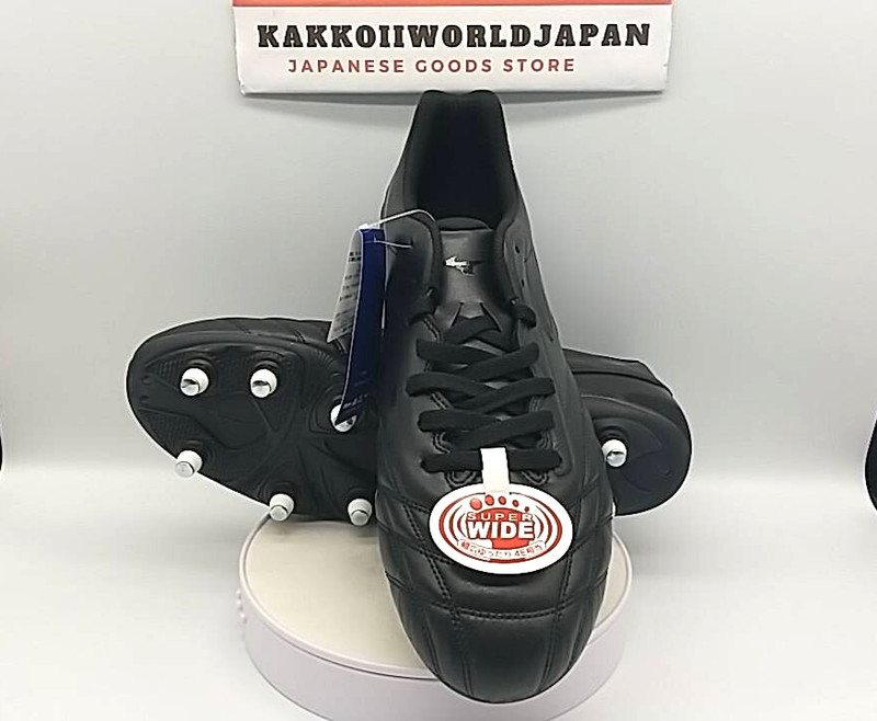MIZUNO Rugby Football Cleats WAITANGI II CL Black R1GA2001 00 Super Wide NEW! gallery