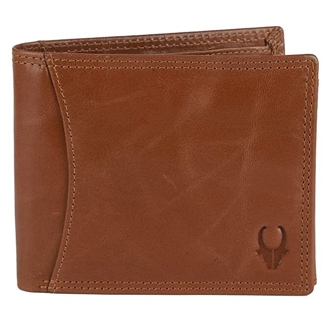 Brand New Authentic Wildhorn Rfid Tan Crunch Genuine Leather Wallet For Men