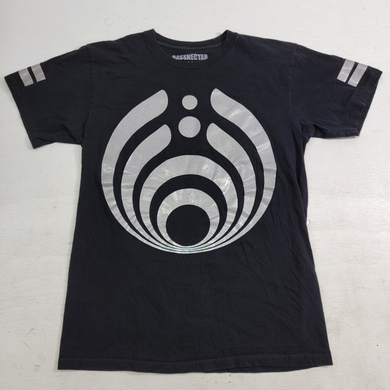 BASSNECTAR DJ Lorin Electonica T-Shirt Mens Sz M Official Double Sided Concert