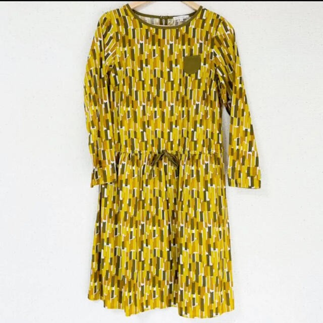 North Object Cute Pattern Blouse Dress M New Tag Japan