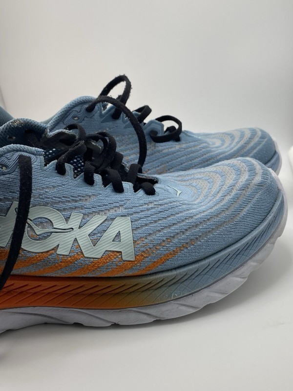 Hoka One One Shoes Mach 5 Mens 8.5D Blue Running Mountain Spring 1127893 MSPBL gallery