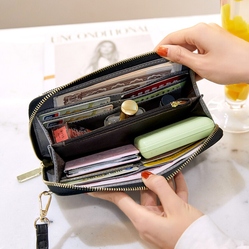 Women's Wallet Touch Screen Cellphone Crossbody Bag RFID Blocking Purse Handbag gallery