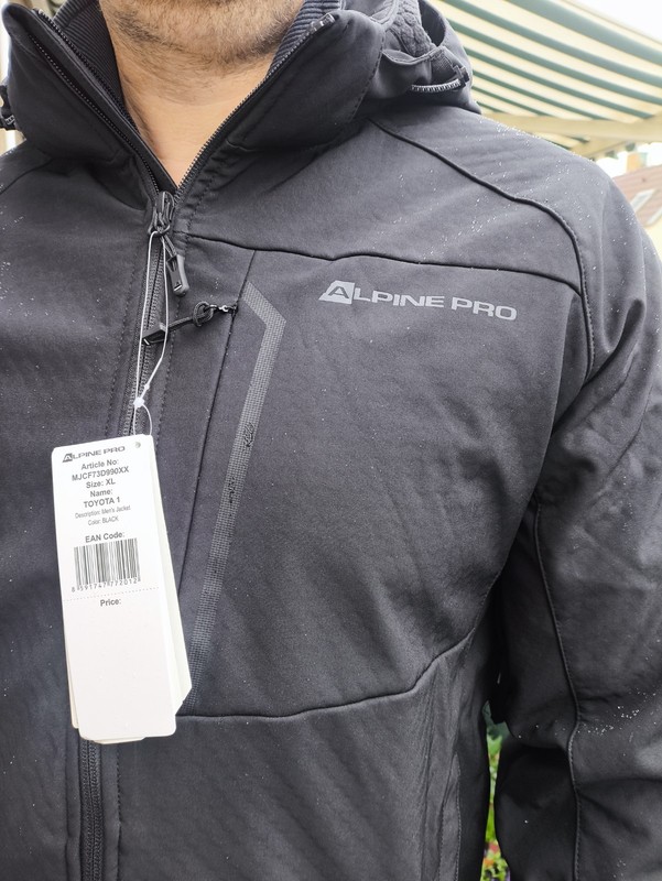 Toyota 20 Years Anniversary Softshell Jacket XL Alpine Pro Windbarrier 8000 New gallery
