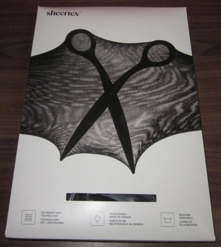 Sheertex Control Top Sheer Rip Resist Tights ~ Black ~ Medium