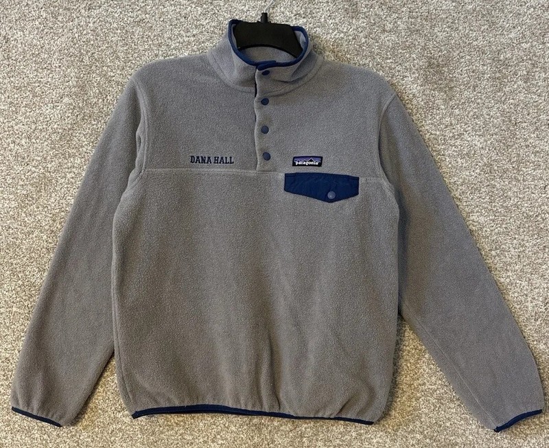 Patagonia Womens Gray Synchilla Snap-T Fleece Pullover Jacket Size Small 25455