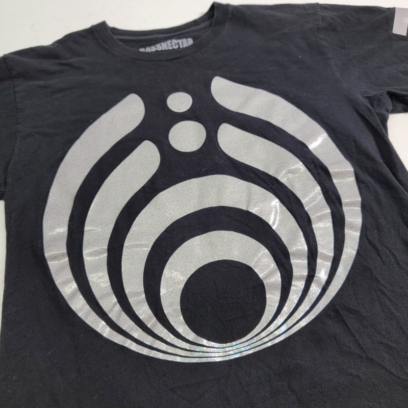 BASSNECTAR DJ Lorin Electonica T-Shirt Mens Sz M Official Double Sided Concert gallery