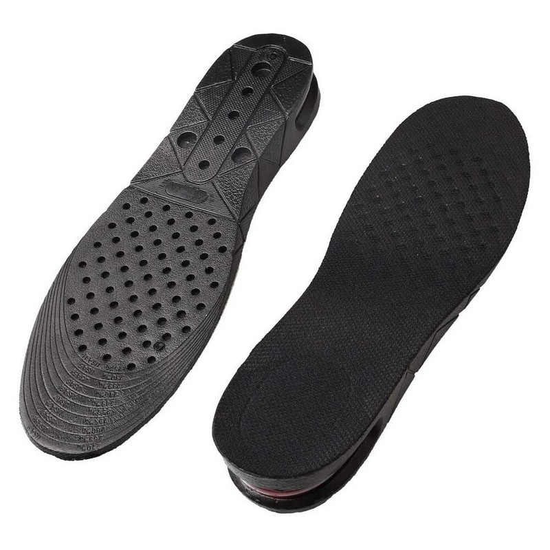 Men Women Shoe Insoles Invisible Height Increase Heel Lift Taller Inserts Pad US gallery