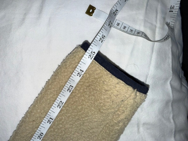 Patagonia Retro Pile Quarter Zip Fleece Mens S Tan Khaki Navy 22811 gallery