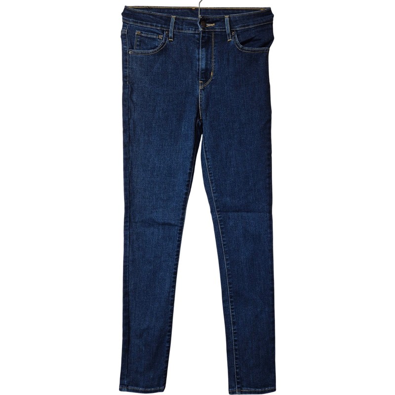 Levi’s Skinny Jeans Women’s W26 L30 Blue Denim Mid Rise Cotton Blend