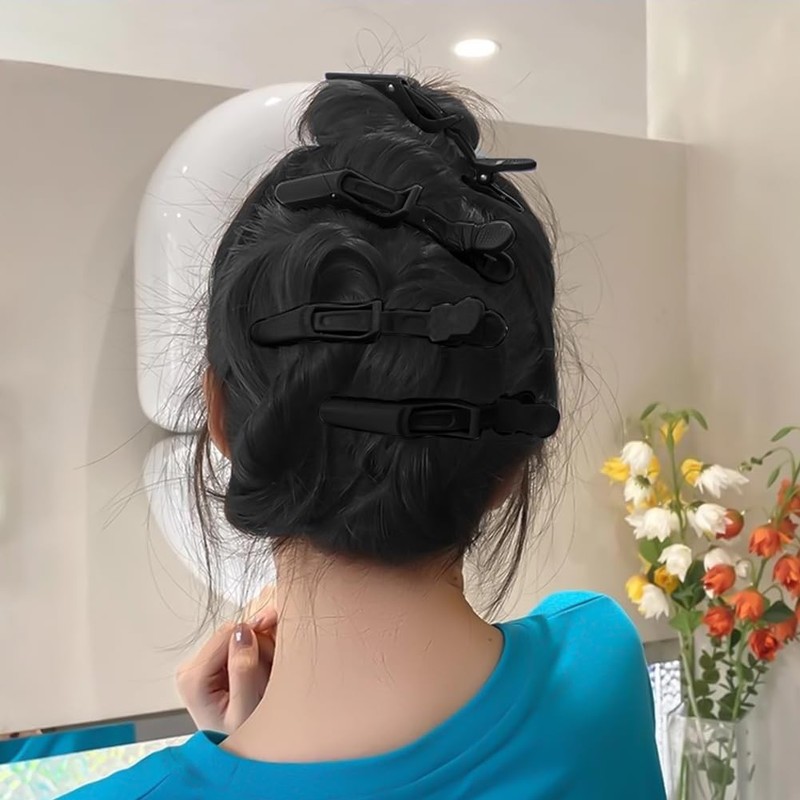 5 PCS Plastic Alligator Hair Clips Non-Slip Hairpins Salon Styling Tool - NEW gallery
