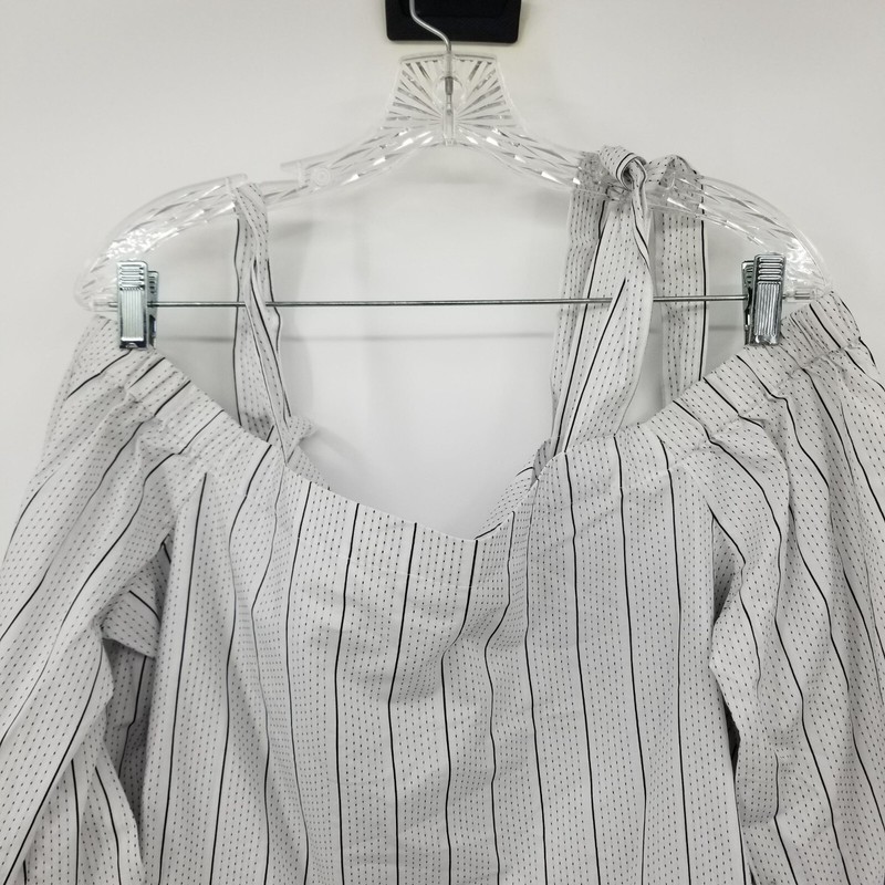 NWT A New Day Off The Shoulder Tie Strap Blouse Shirt Size XL gallery
