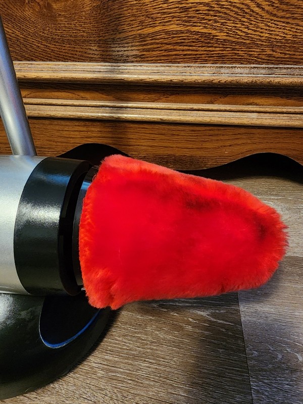 Sharper Image Electric Shoe Polisher Dual Buffer Free Standing Red Black CA825 gallery