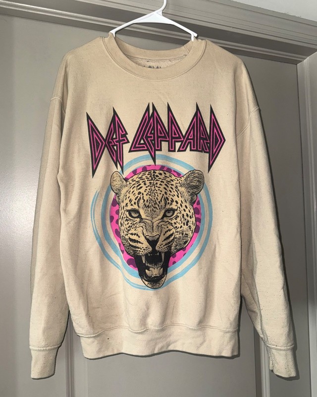 Medium Unisex Def Leppard Sweatshirt