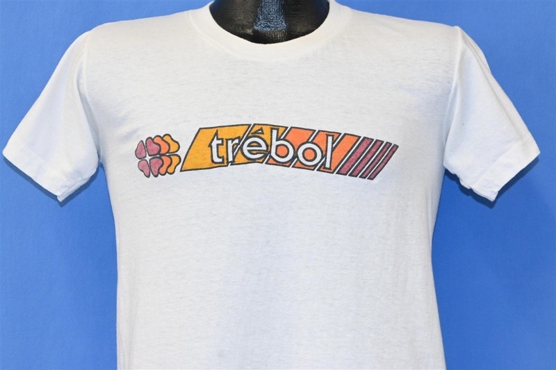 vintage 80s TREBOL VOTRE RECEPTIF MEXICAIN YOUR MEXICAN HOSTESS t-shirt MEDIUM M