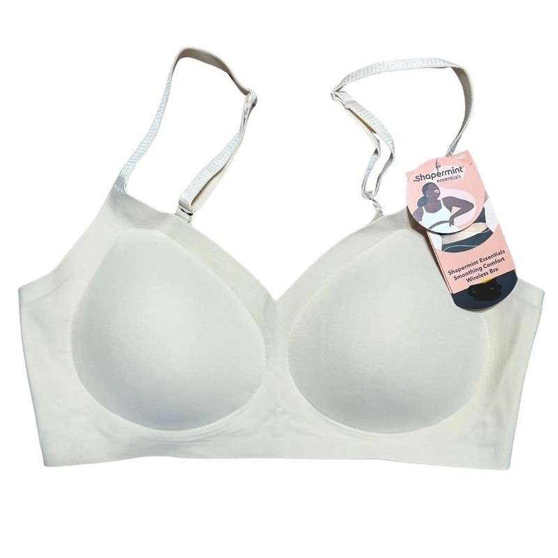 Shapermint Essentials Everyday Comfort Straps Wireless Shaping Bra, L, M, 3XL, gallery