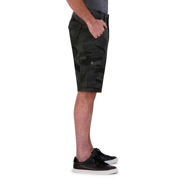 Iron Co Men's Stretch Multi Pocket Cargo Short Size 36 Jungle Camo gallery